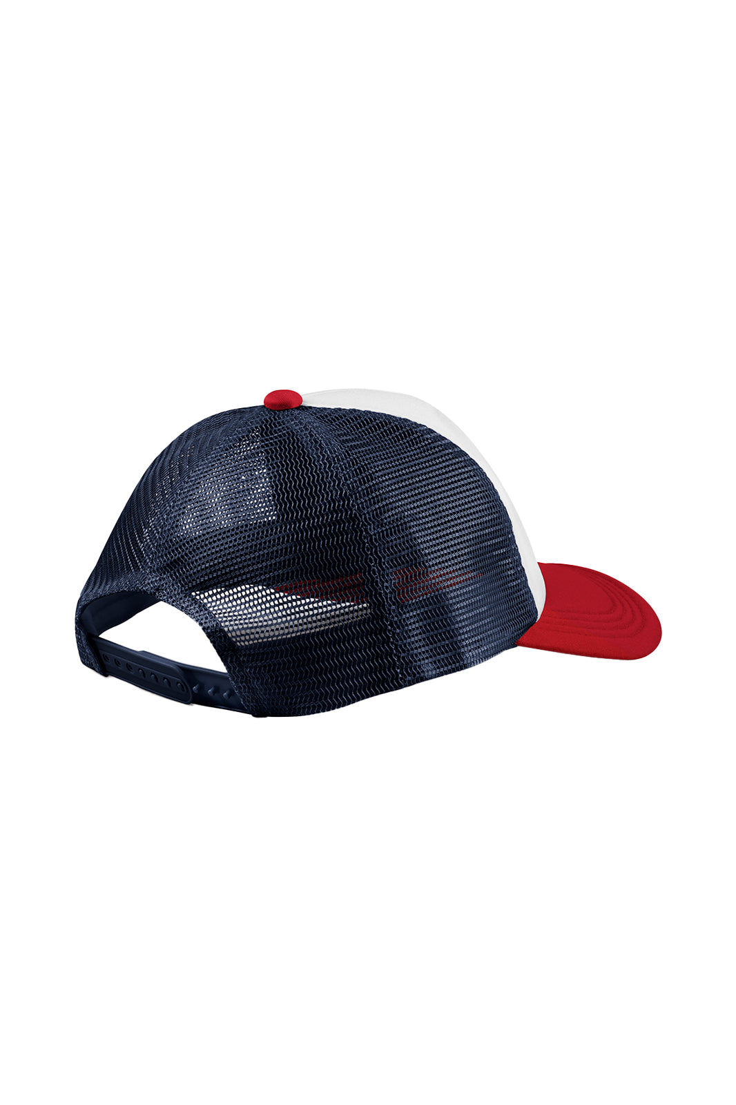 Navy/red