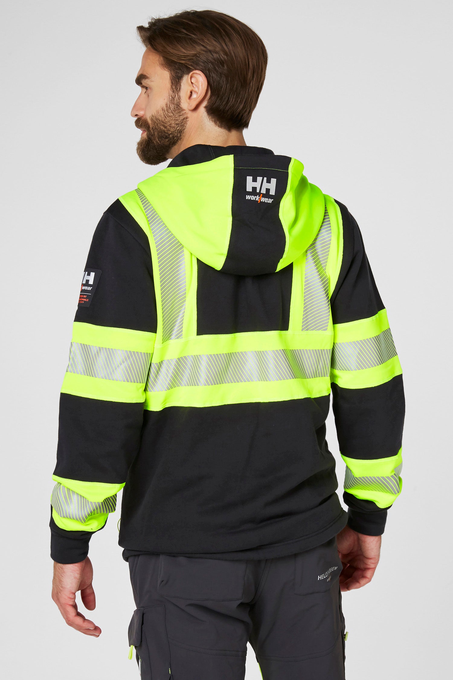 Black - Yellow Reflective