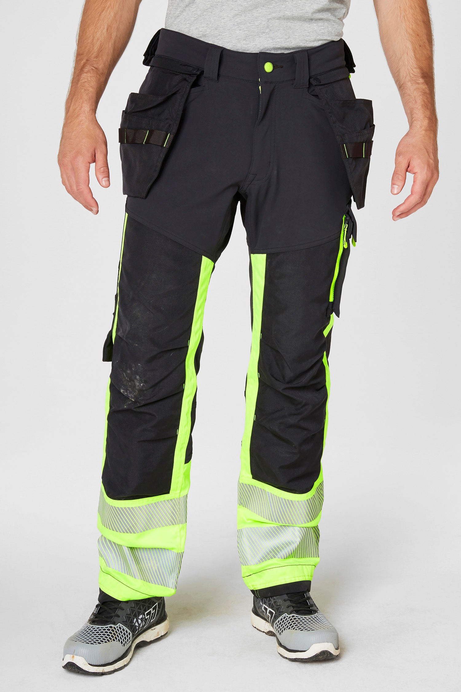 Black - Yellow Reflective