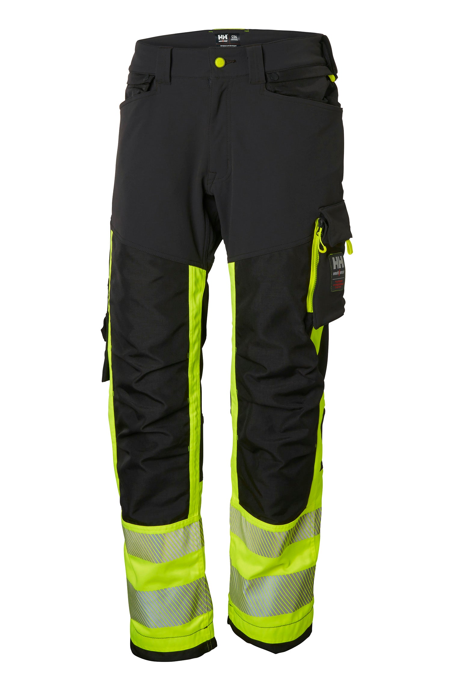 Black - Yellow Reflective