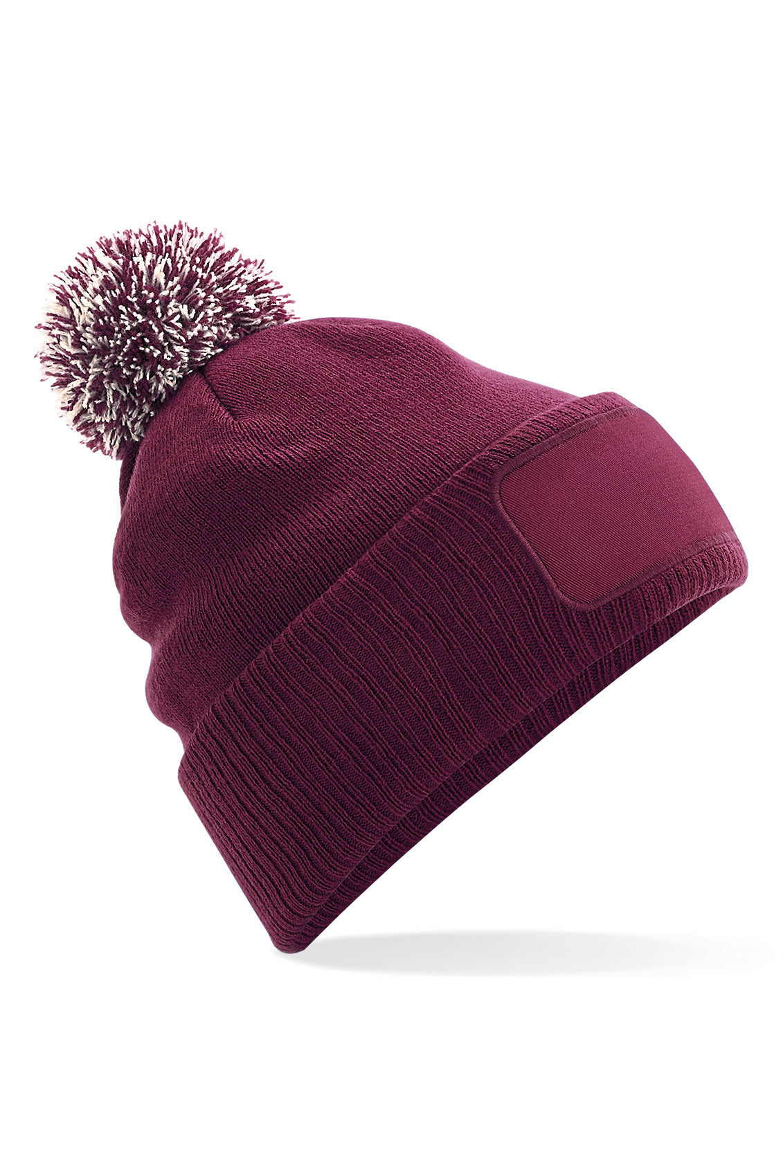 Burgundy - Off White