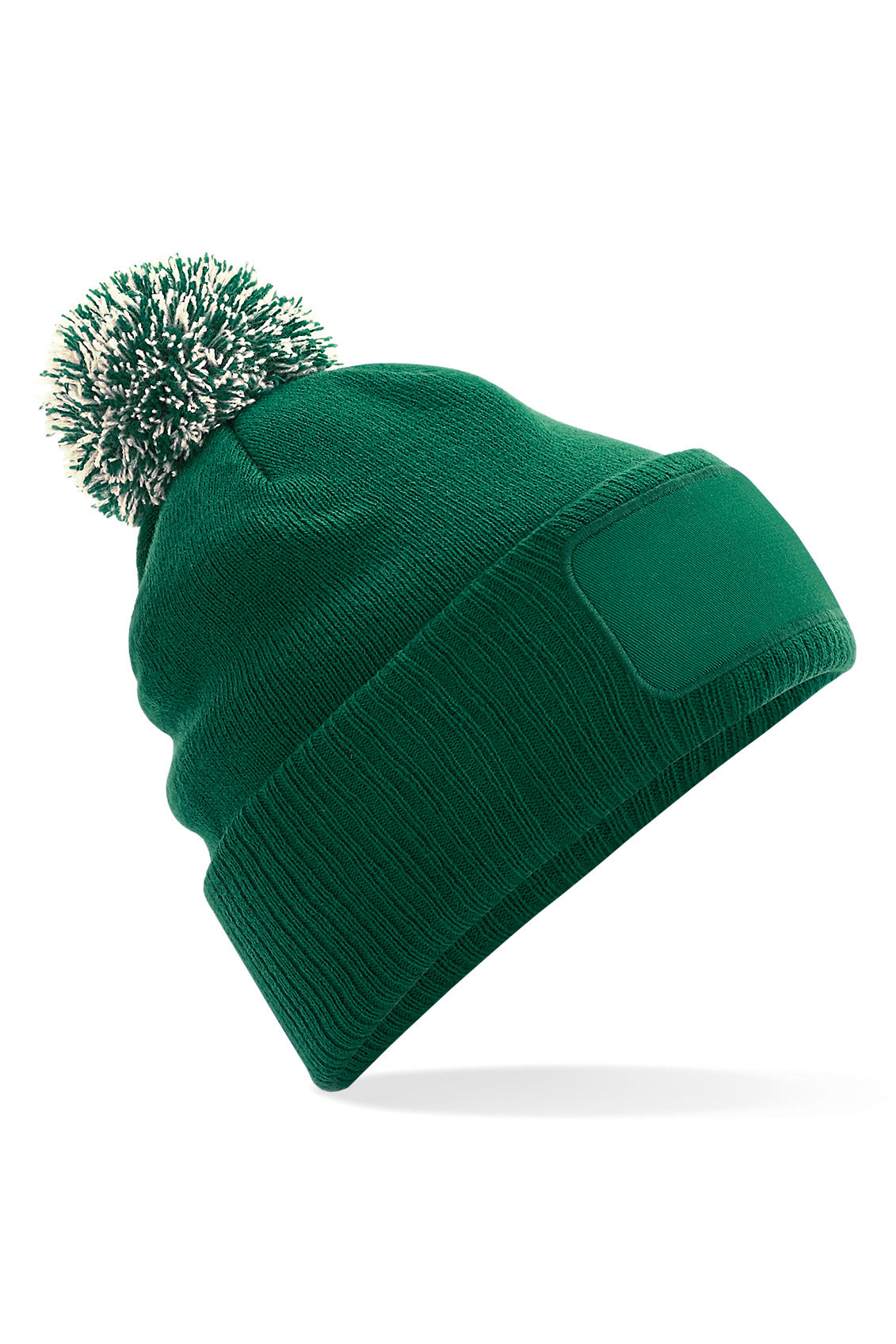 Bottle Green - Off White