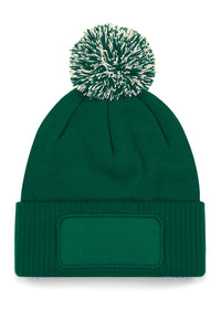 Bottle Green - Off White