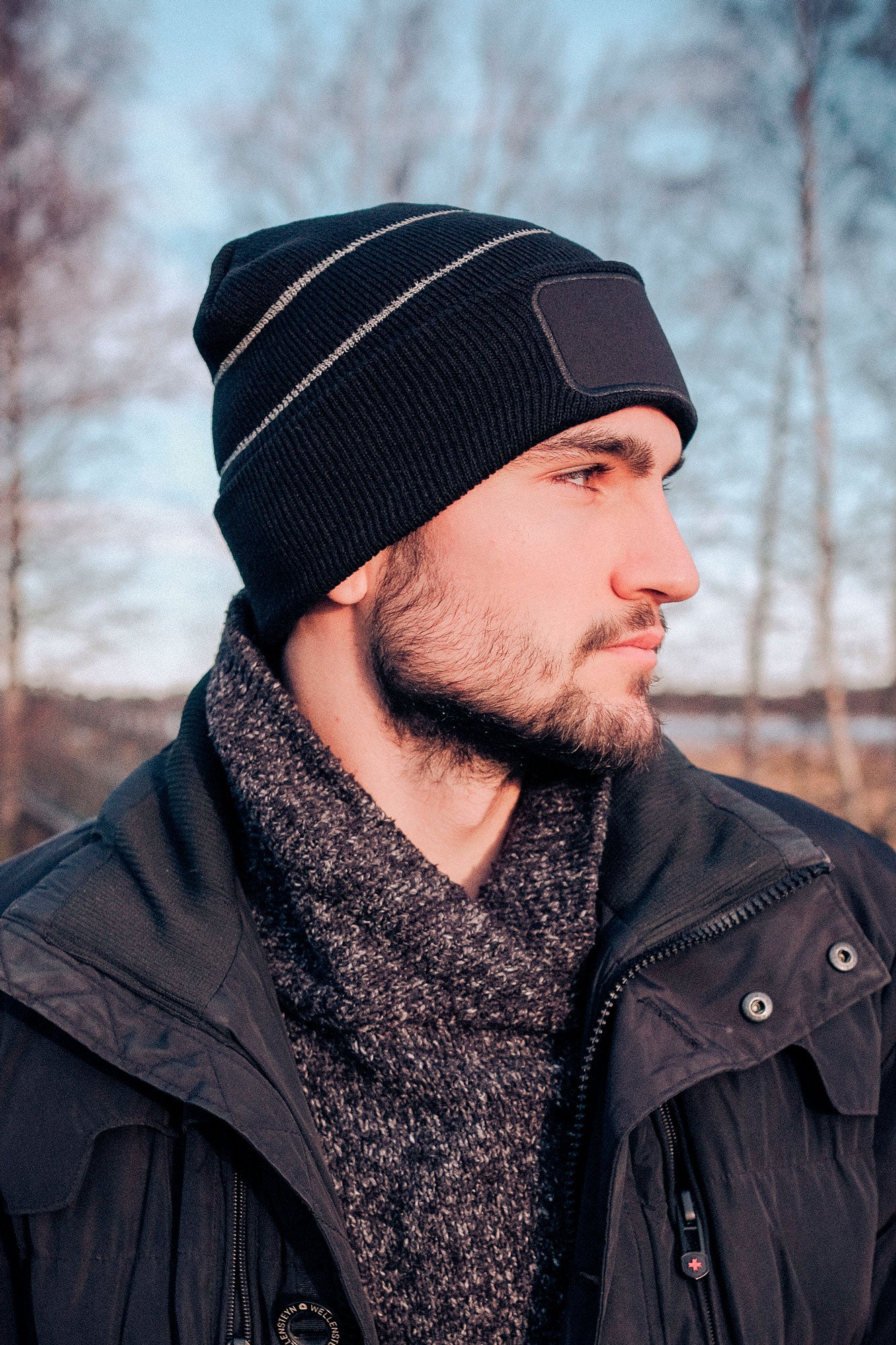 Heijastava painettava pipo