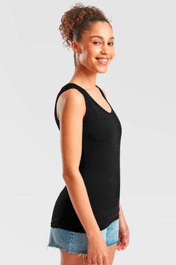 Naisten valueweight hihaton t-paita