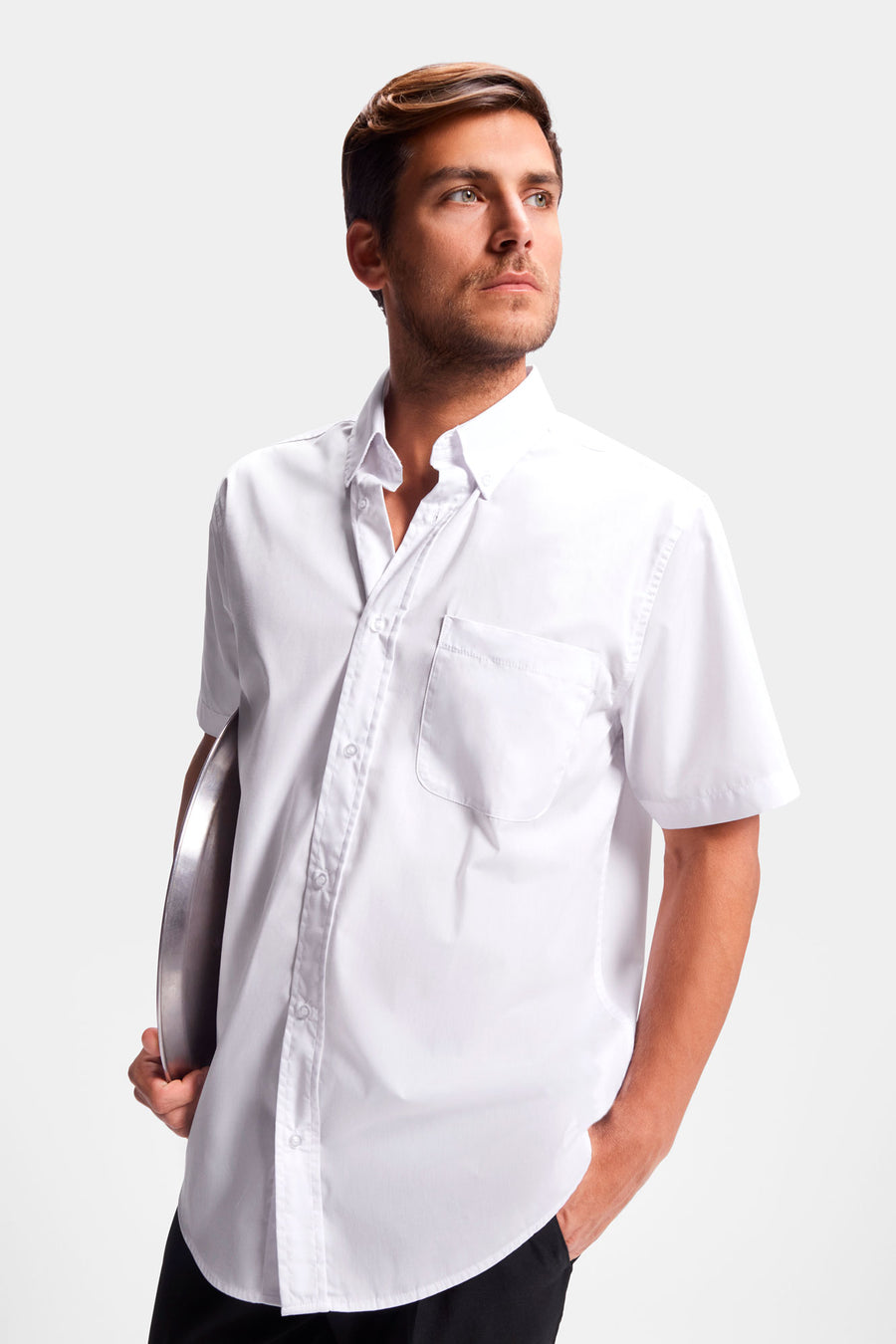 Aifos lyhythihainen popliinipaita