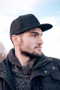 5-paneelinen snapback lippalakki