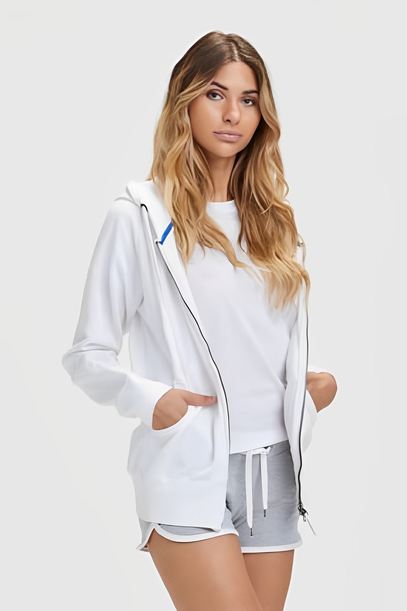 Naisten dallas vetoketjuhuppari