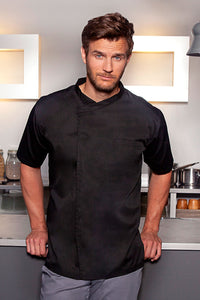 Lyhythihainen kokin takki