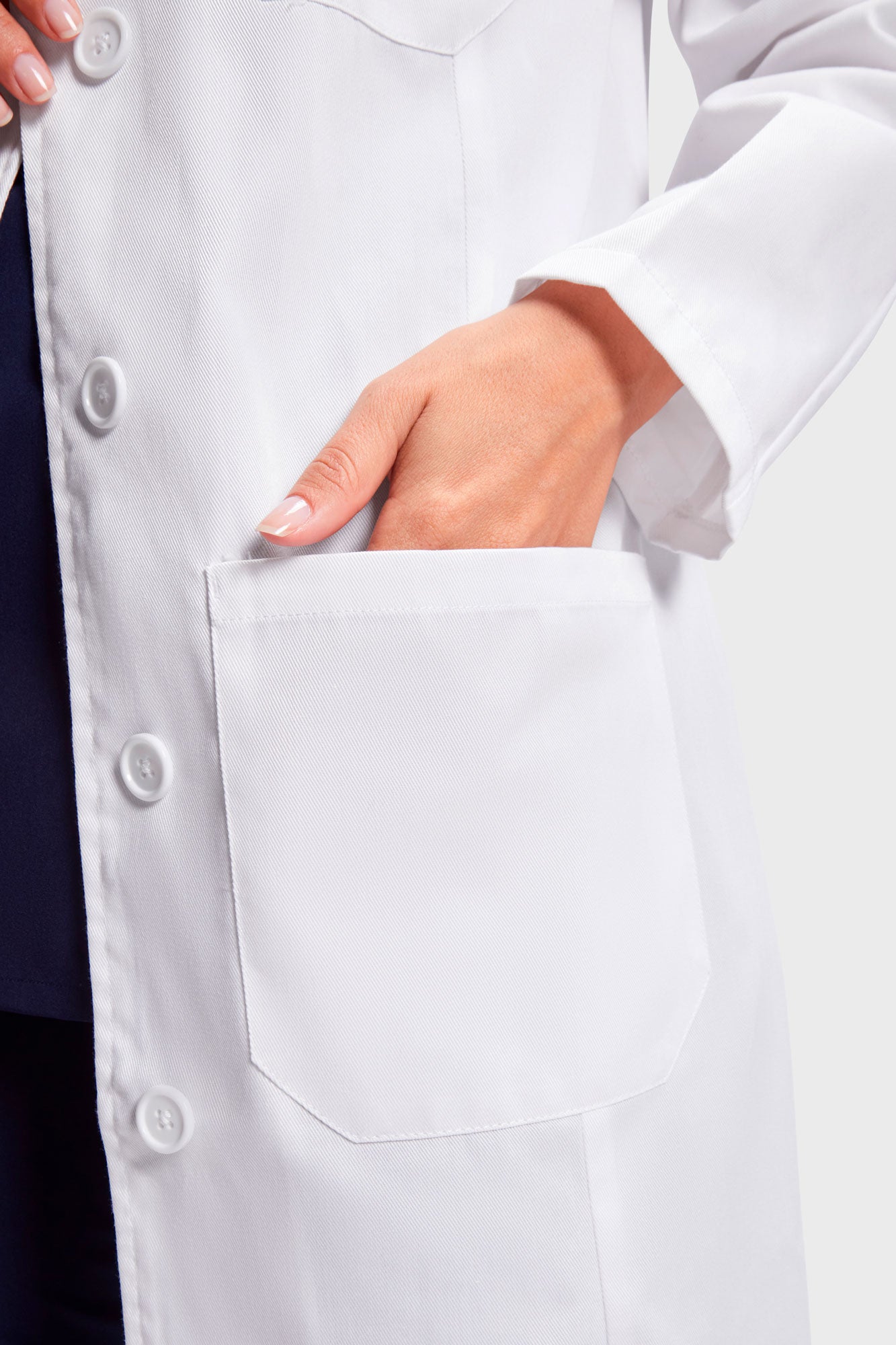 Naisten vaccine lääkärin takki