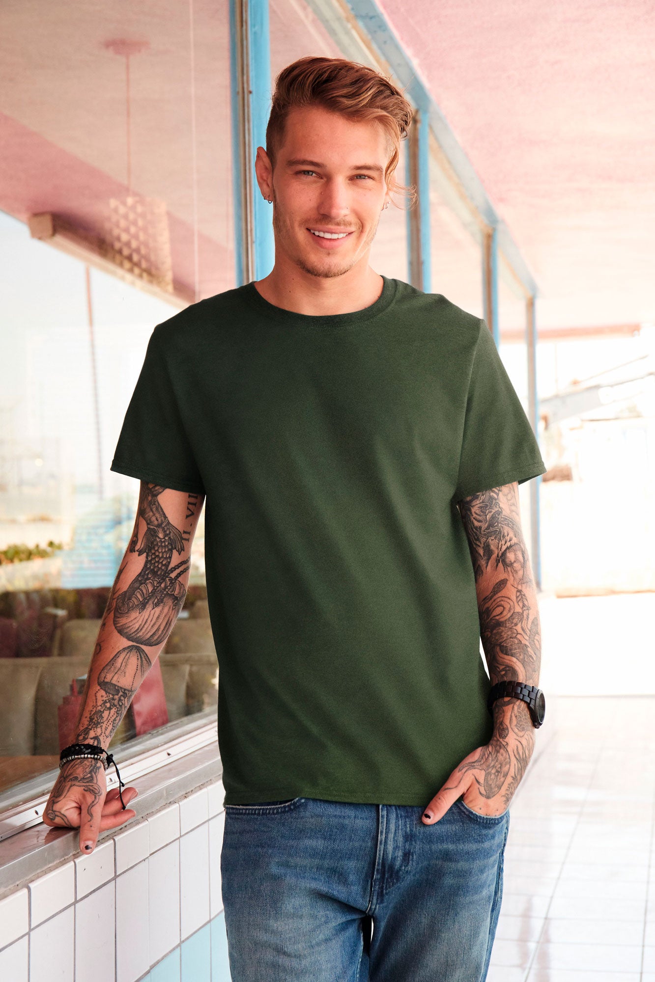 Premium organic t-paita