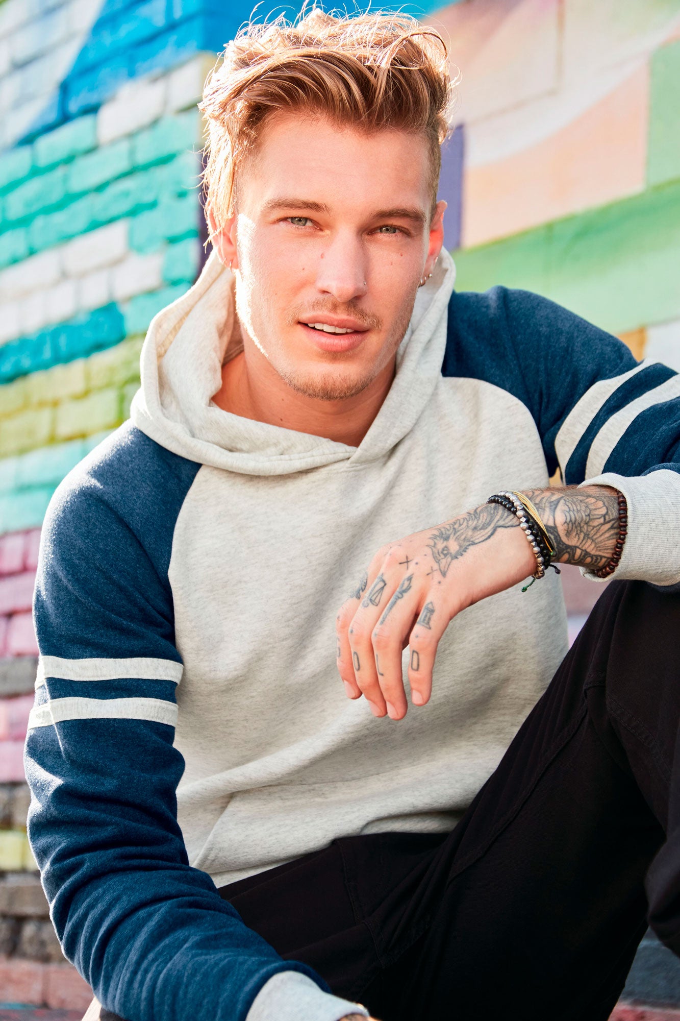 Nublend varsity huppari