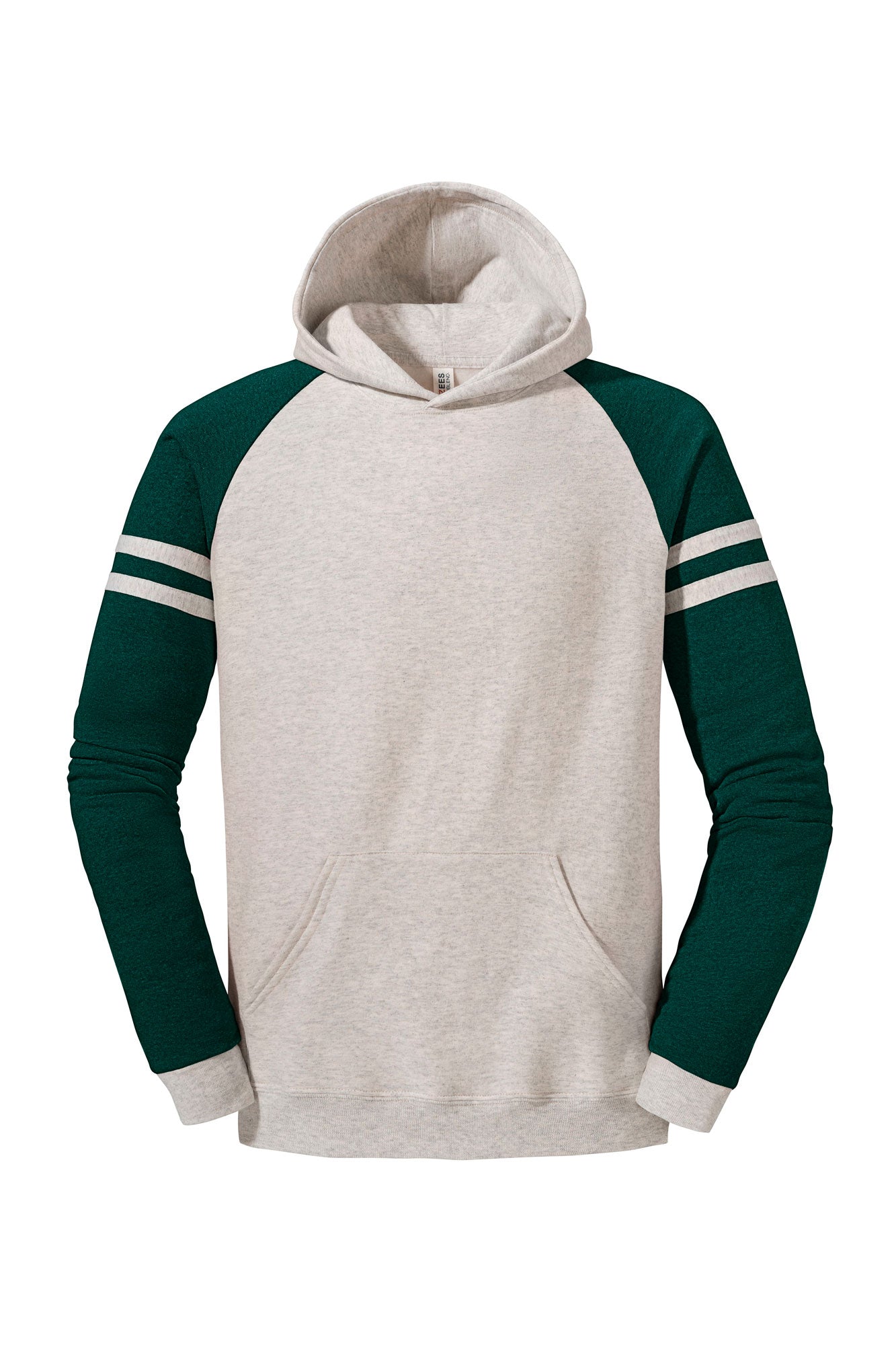 Oatmeal Heather / Forest Green Heather (B6)