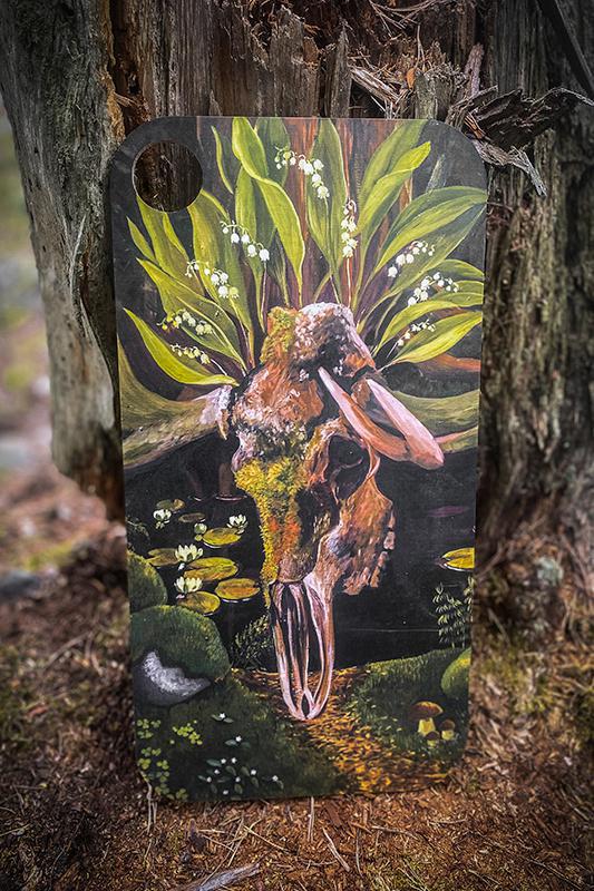 Metsän henki tarjoilu-/leikkuulauta