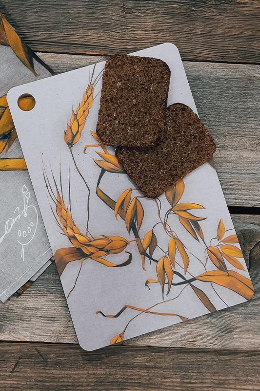 Ja minä olen viljaa leikkuulauta