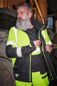 Black - Yellow Reflective