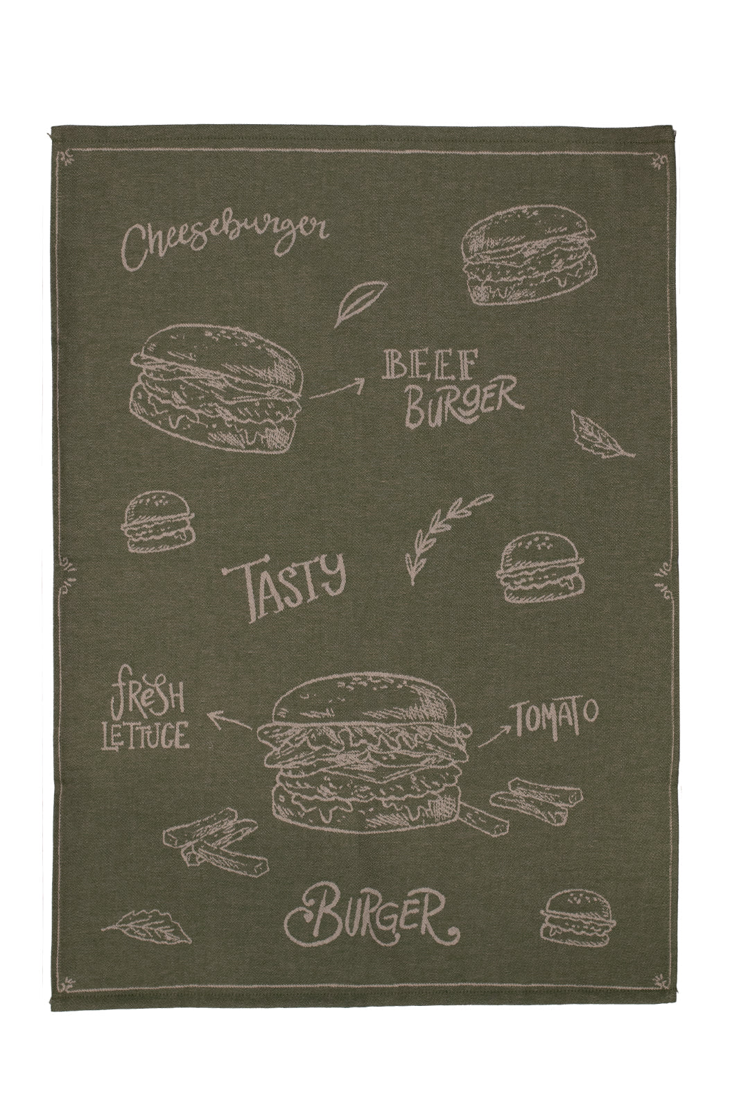 Burger keittiöpyyhe