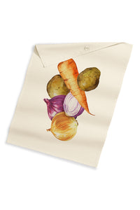 Keittiöpyyhe kasvis