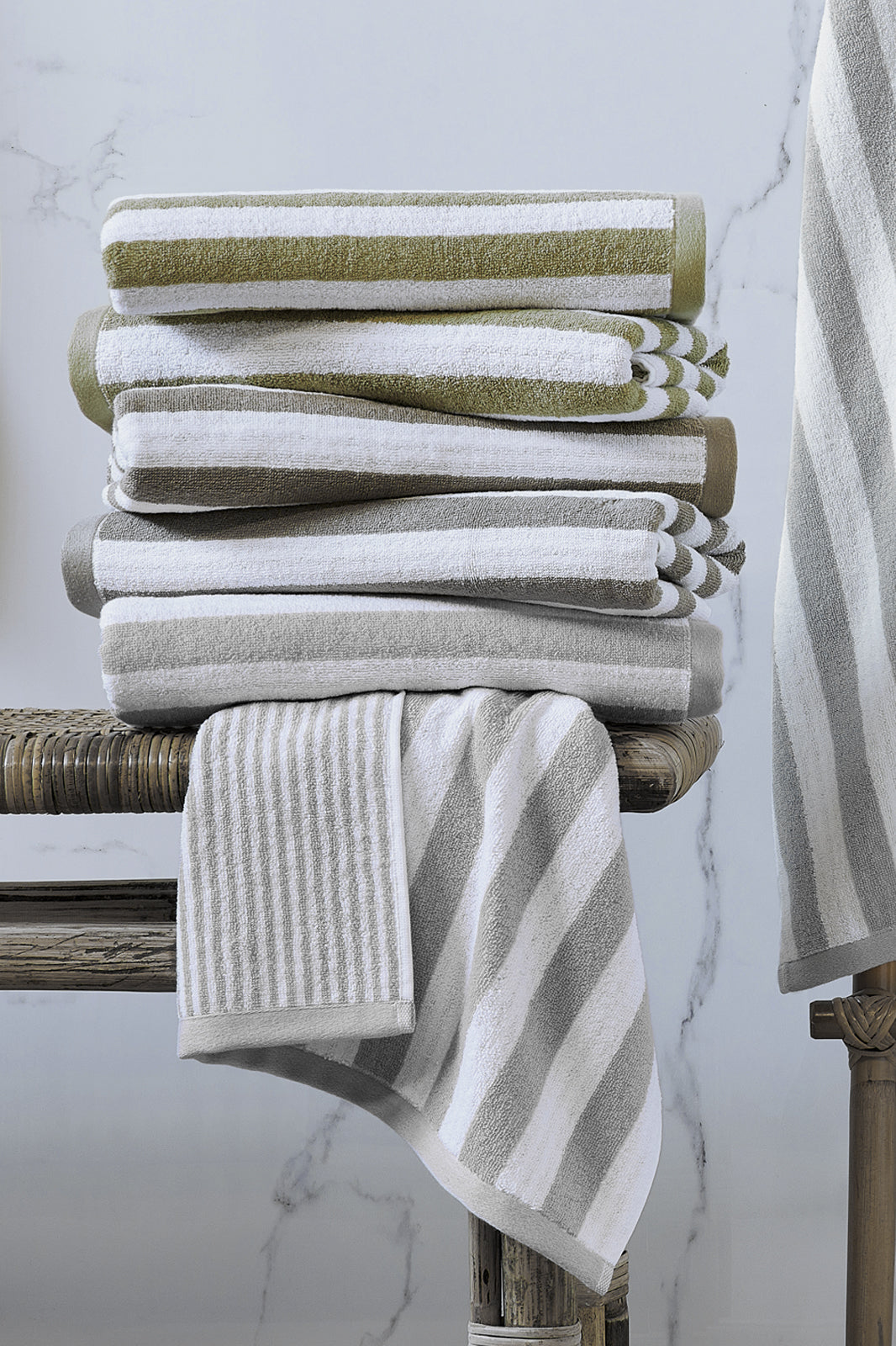 Efficience stripe käsipyyhe