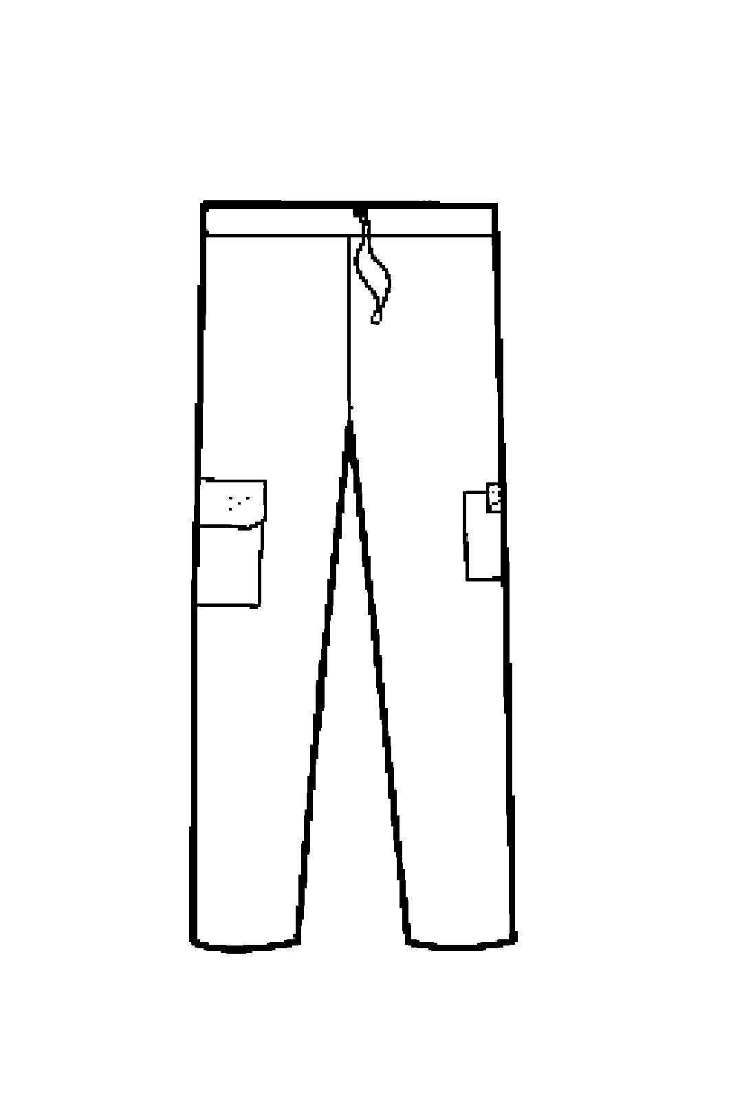 Essential kokin reisitaskuhousut