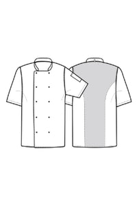 Lyhythihainen coolchecker® kokintakki