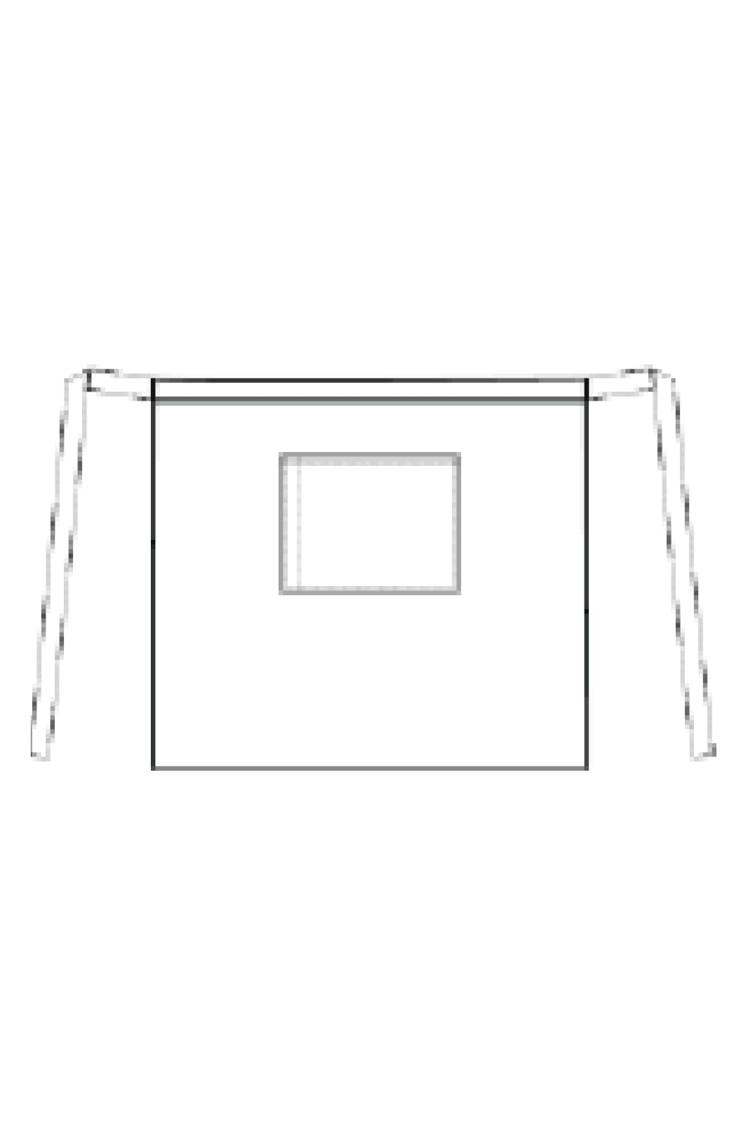 Puolipitkä taskullinen essu