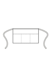 Lyhyt kolmitaskuinen essu