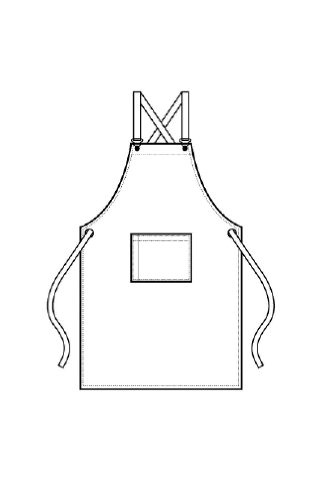 Cross back barista essu