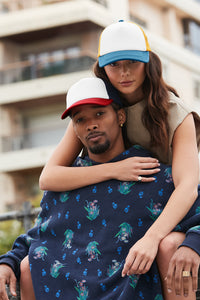 Sunflower/heritage blue