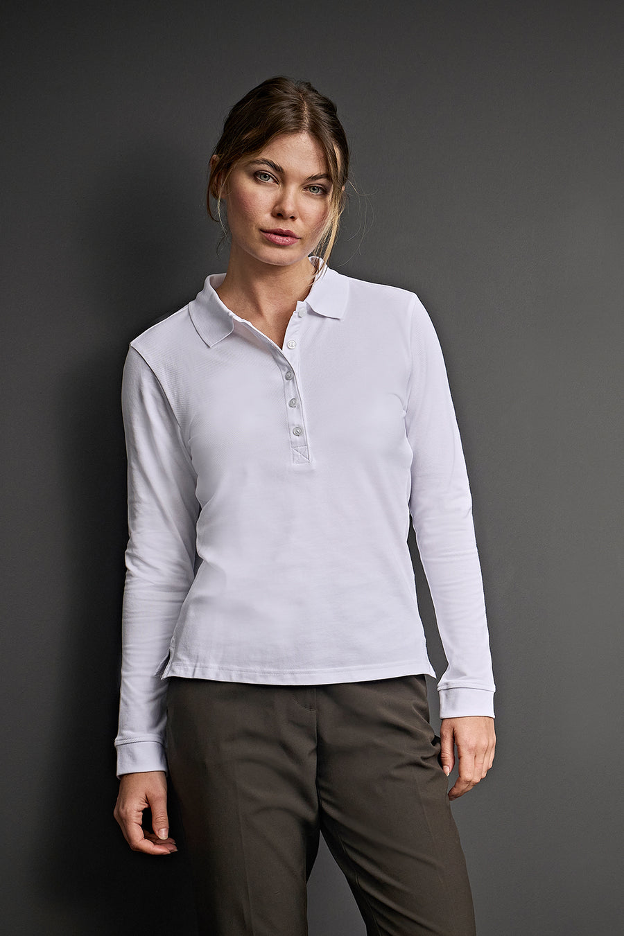 Naisten luxury pitkähihainen pikee