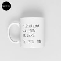 En vittu tiiä - Säälipisteet