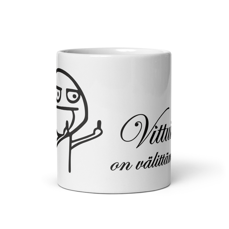 Vittuilu on välittämistä | Kahvikuppi 330ml