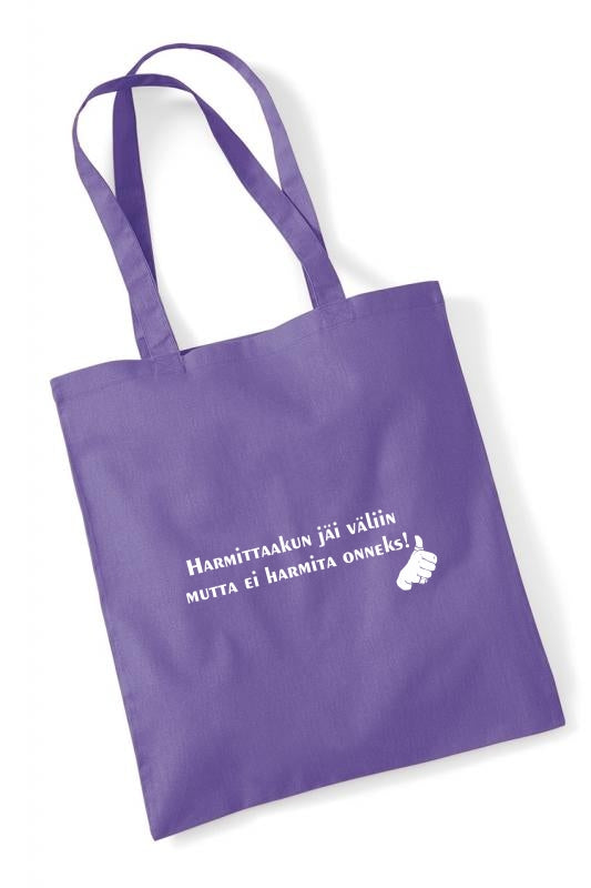 Harmittaa mutta ei harmita - kangaskassi