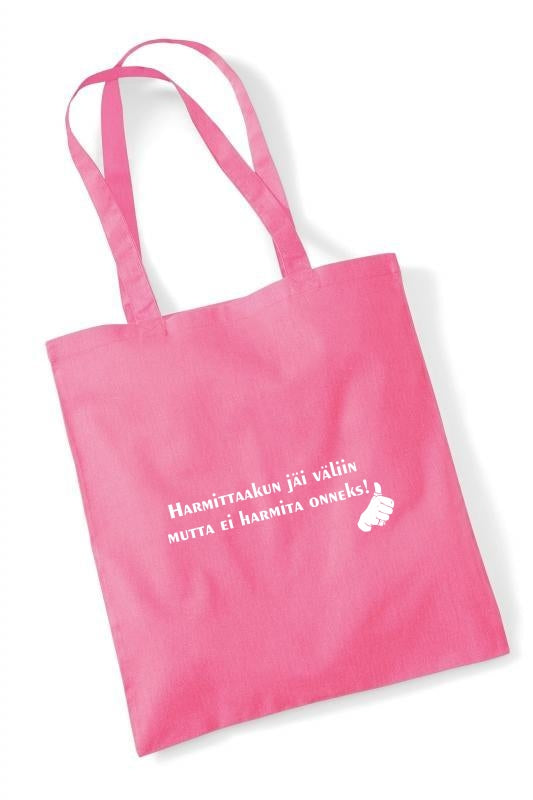 Harmittaa mutta ei harmita - kangaskassi