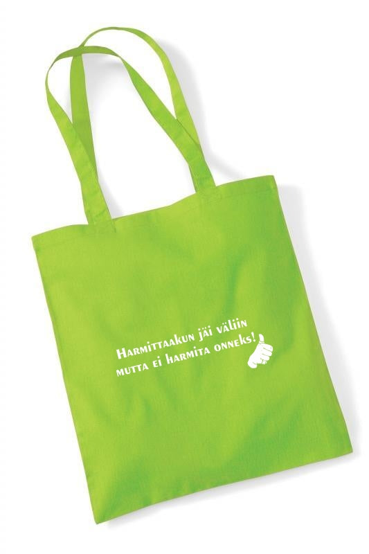Harmittaa mutta ei harmita - kangaskassi
