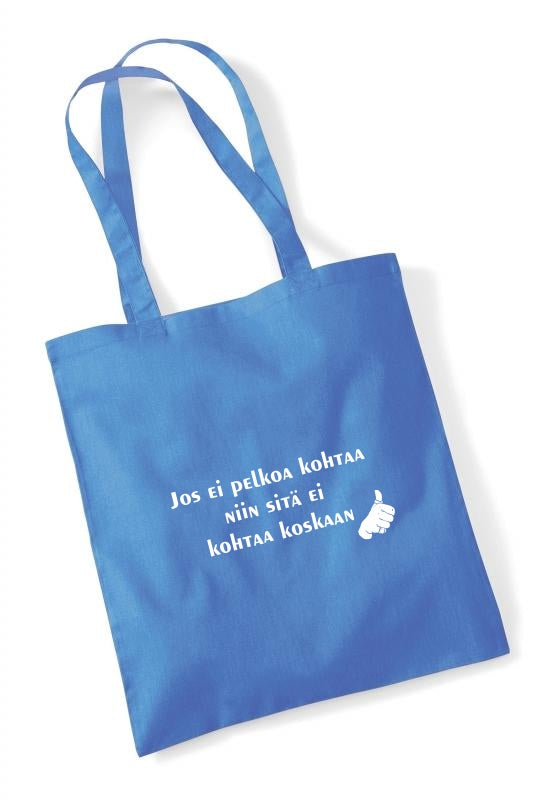 Jos ei pelkoa kohtaa... - kangaskassi