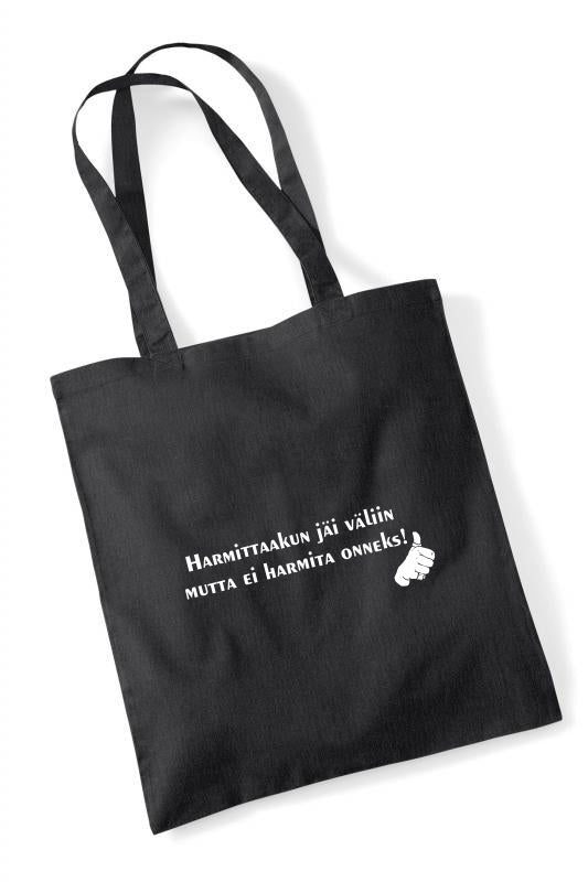 Harmittaa mutta ei harmita - kangaskassi