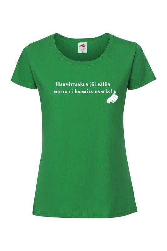 Harmittaa mutta ei harmita - T-paita, naisten