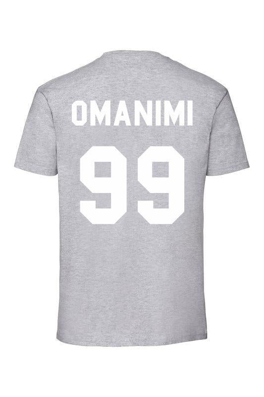 Pelipaita/t-paita omalla nimellä ja numerolla - unisex