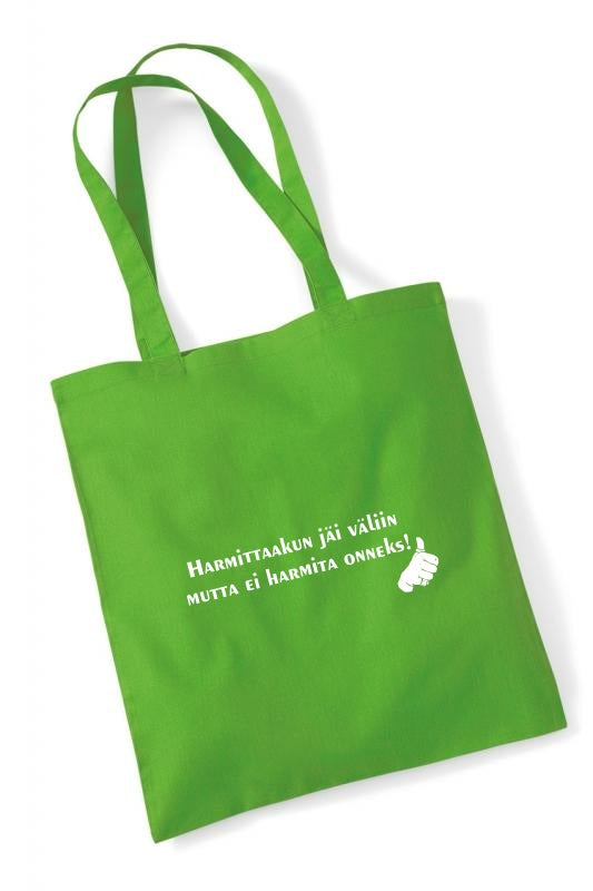 Harmittaa mutta ei harmita - kangaskassi