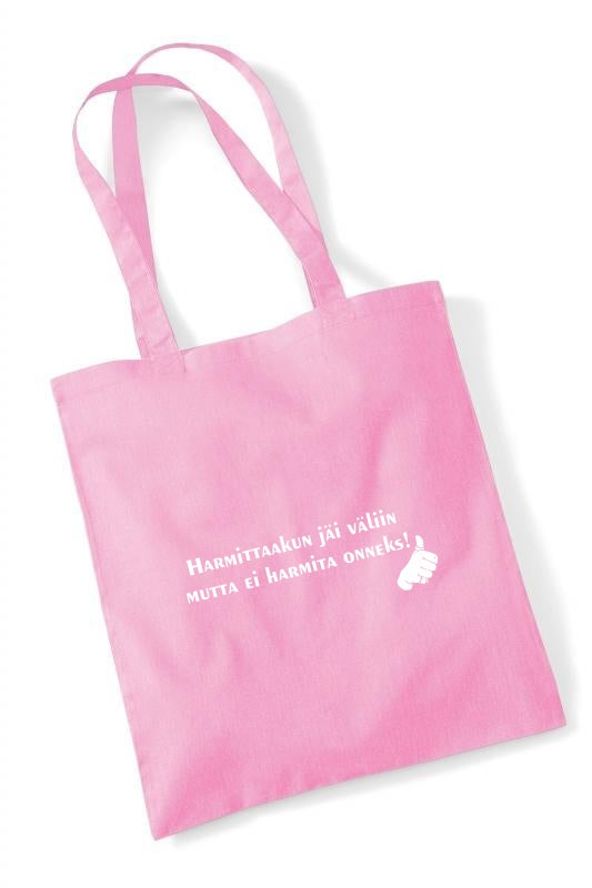 Harmittaa mutta ei harmita - kangaskassi