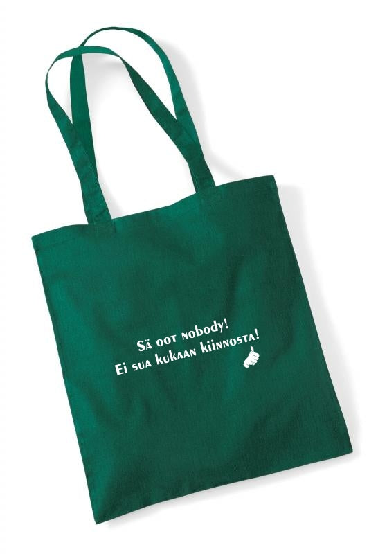 Sä oot nobody! - kangaskassi