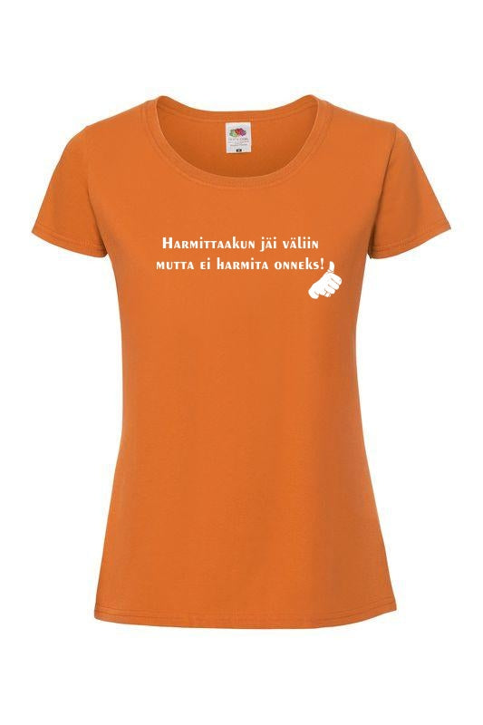 Harmittaa mutta ei harmita - T-paita, naisten