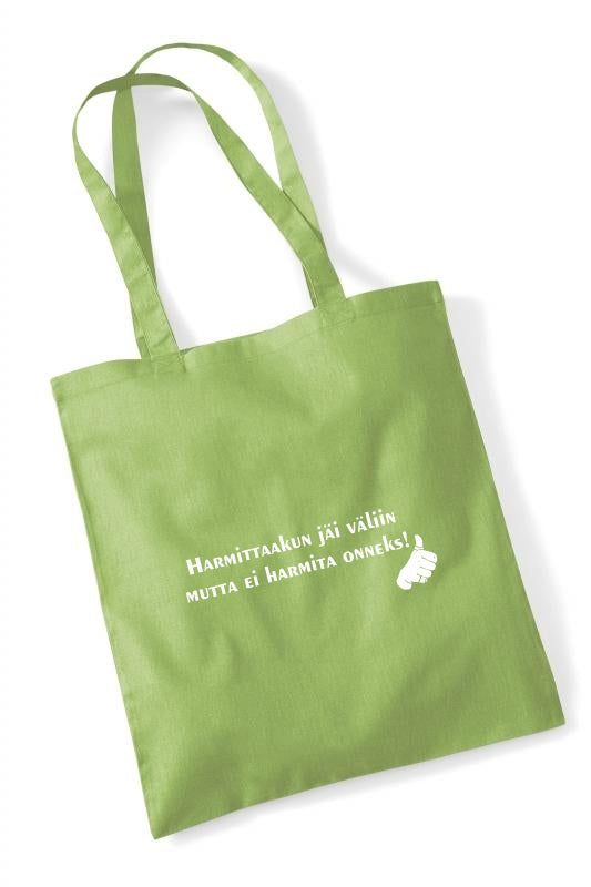 Harmittaa mutta ei harmita - kangaskassi
