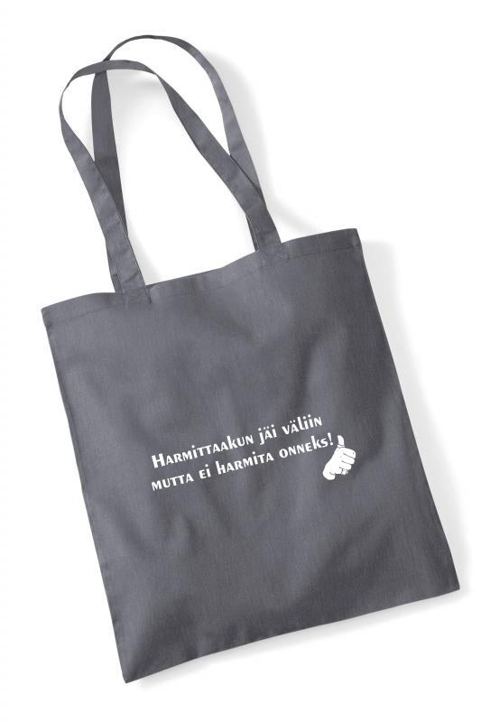 Harmittaa mutta ei harmita - kangaskassi