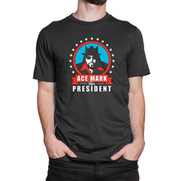Ace Mark for President - T-paita, unisex