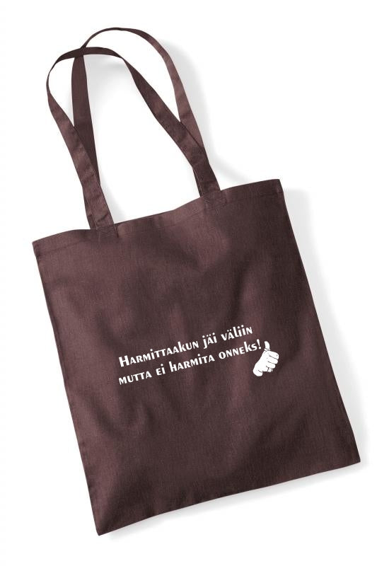 Harmittaa mutta ei harmita - kangaskassi