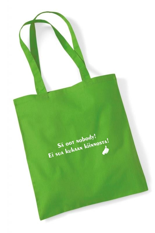 Sä oot nobody! - kangaskassi