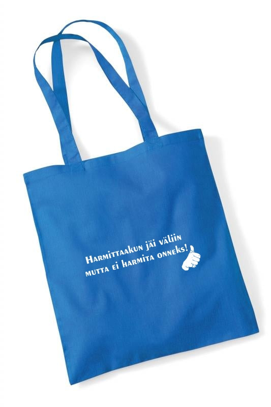 Harmittaa mutta ei harmita - kangaskassi