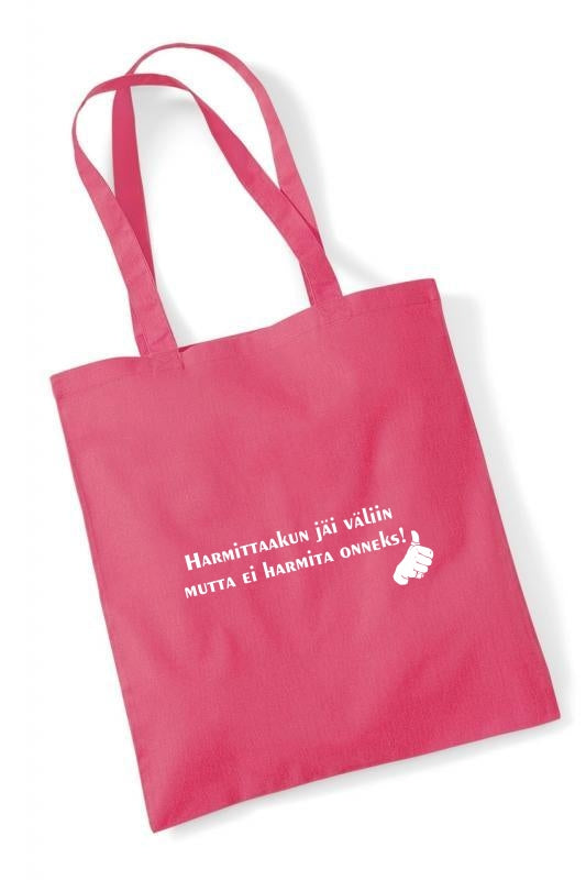 Harmittaa mutta ei harmita - kangaskassi